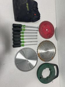 7-Piece Greenlee Screwdriver set, Assorted tools and more