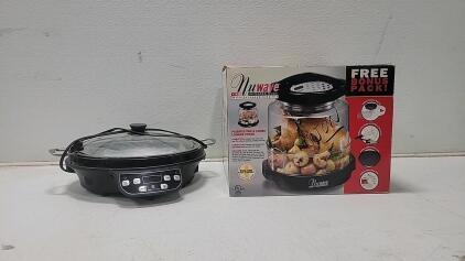 **New** NuWave Pro Infrared Oven, Digital Controls, Extender Ring Kit, Black