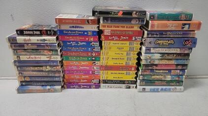 (40+) Vhs Tapes