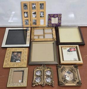 (11) Assorted Fancy Picture Frames
