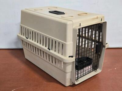 Plastic Animal Crate - 18"H x 17"W x 26"L
