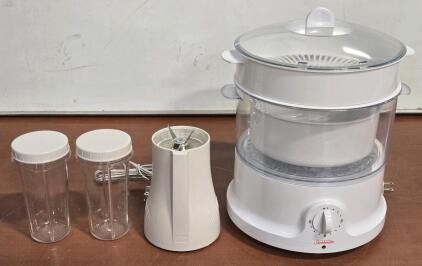Sunbeam Food Steamer & Tribest Personal Blender