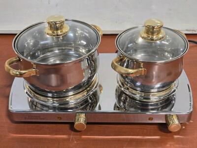 Command Performance Gold Electric Cooking Set