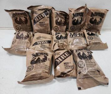 (14) Assorted MRE Rations