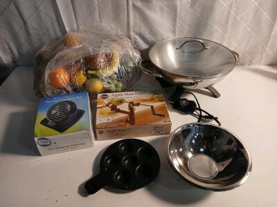 (1) Vintage Sangean ATS-909 PLL Synthesized World Reciever (1) Wax Warmer (1) Body Bistro Coffee Dripper & More