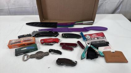 Assorted Lot Of Knives