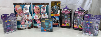 Assorted Kids Toy Figures & Dolls