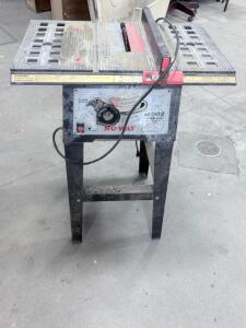 Nu-Way 4002 Table Saw, 10-inch Blade, 110V, 1.5 HP Motor