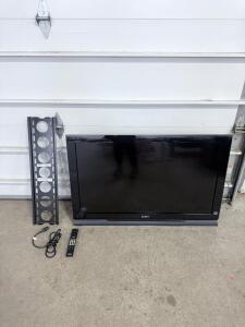 Sony KDL-40S4100 40" LCD TV, Full HD, 3 HDMI, Remote, Wall Mount, 2008