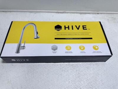 Hive H-KF004-BN Brushed Nickel Single Handle Pull-Down Faucet