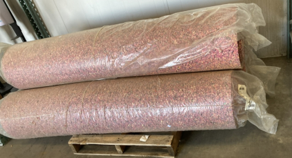 (3) Rolls of Carpet Padding