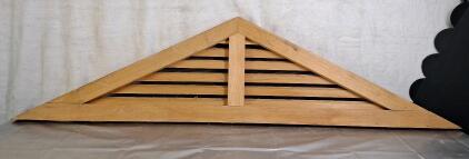 (1) Wooden Gable Louver Vent