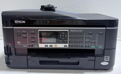 Epson WorkForce 545 All-in-One Printer, Serial No. PJW131554