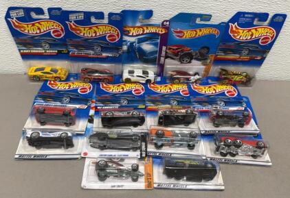 15 Rare Vintage Hotwheels Cars In Original Packaging.