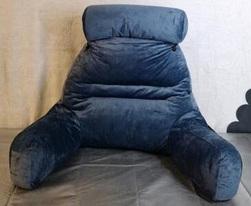 (1) Large Bed Reading Pillow W/Arms