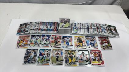 Assorted Larger Lot Of 2025 Donruss Football Cards Big Names Included Like - Mahomes, Sanders , Gromkowski , Warner , Roger&rsquo;s & Many more