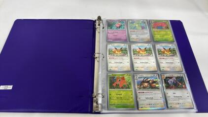 HUGE Binder Of 160+ Pok&eacute;mon Cards W/ Tons Of Halo&rsquo;s And Rare&rsquo;s
