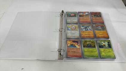 HUGE Binder Of 160+ Pok&eacute;mon Cards W/ Tons Of Halo&rsquo;s And Rare&rsquo;s