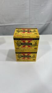 (2) Boxes Of 300 Rounds Of Winchester SUPER X 22LR Power-Points . 600 Rounds Total