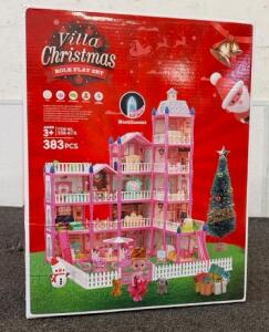 (1) Villa Christmas Role Play Set (383 PCS)