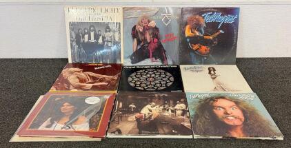 (19) Vintage Records Including Ted Nugent, Lobo, And Electric Light Orchestra, And More!!