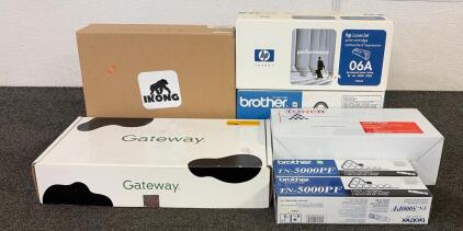 Printer Supplies!! Including (4) HP Printer Cartridges And (3) Other Cartridges