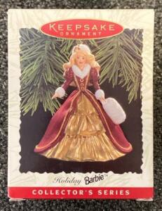 1996 Holiday Barbie Collector's Series Hallmark Keepsake Ornament