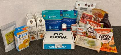 Liquid IV Electrolytes Drink Mix, Cashew Creamer, Protein Bar, Popcorn, Coconut Chips, Sweet Potato Chips, Corn Muffin Mix, Canned Kimchi And More