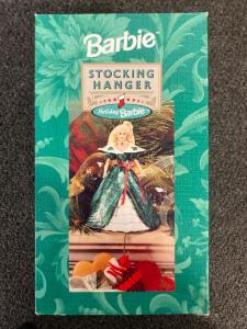 1996 Hallmark Holiday Barbie Stocking Hanger