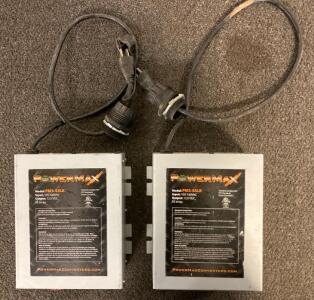 (2) PowerMax PM3-55LK 55-Amp 12V Power Converter/Charger