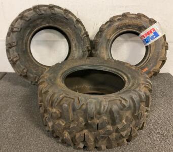 (3) Roctane XD, Mud Lite And Mud Bug Tires