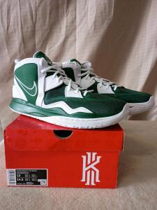 New NIKE Kyrie Infinity TB Promo Basketball Shoe Green/White SZ 13