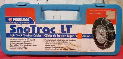 Peerless SnoTrac LT Light Truck Traction Cables, Also Known as Tire Chains or Cables, Used to Provide Added Traction on Snow and Ice.
