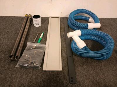 (2) 27" Garage Door Springs, 10mm Hilti Drill Bit, Stainless Backguard with 29.75" W&times;4.75", Above Ground Pool Hose Kit, And More!