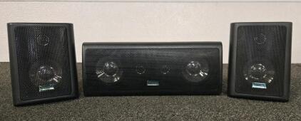 (3) DiVinci Surround Sound Speakers
