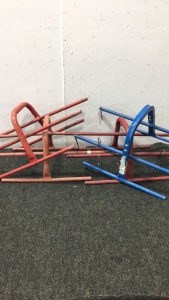 (4) Electrical Wire Spool Caddy’s