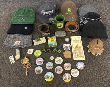 John Deere - Pocket Watch - Carhart - Belt Buckles - Die Cast And More