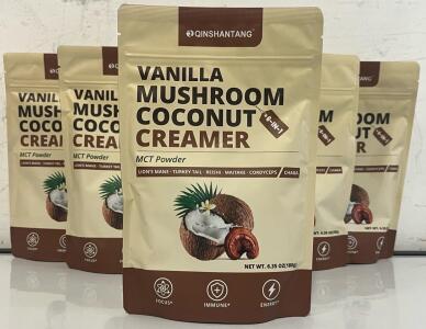 (7) Packs Of Vanilla Mushroom Coconut Creamer