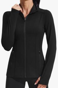 (2) Pinspark Women&rsquo;s Slim Fit Athletic Zip Up Jackets Size XL