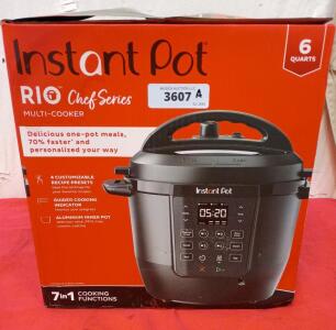 InstaPot Rio Chef Series Multi-Cooker New In Box