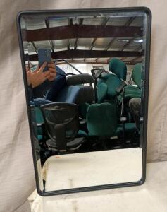 Black Mirrored Bathroom Vanity Medicine Cabinet 24"x18"x5"
