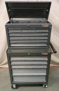 Gladiator Stackable 14 Drawer Tool Cart With Lock N Key 51"x30"x18"