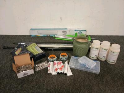 Seatpost Suspension Seat Post 33.9mm, 36" Tent Pole Replacements, (2) 18" LED Dimmable Under Cabinet Light, Weeder And More!