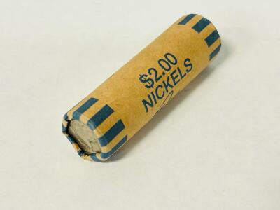 Roll Of Vintage Buffalo Nickels