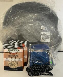 Dog Treats,Dog Leash For 1-2 Dogs, Grooming Sling, Large Tunnel Bed & More