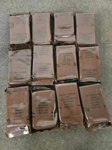 (12) Various MRE Meals