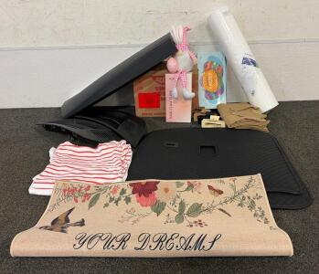 BRAND NEW PRODUCTS!! Including (2) Boxes Of Jacksons Sweet Potato Chips, (2) Boxes Of Hair Claw Clips, (1) Box Of Trunk Mat& Backrest Mat For 2023-2025 Hyundai Santa Fe, And So Much More!!