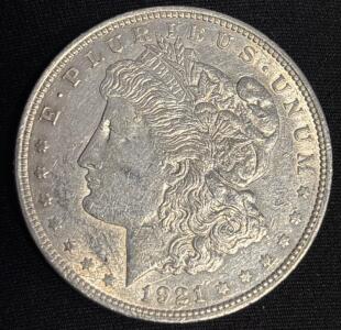 1921-D Morgan Silver Dollar Coin