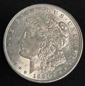 1921 Morgan Silver Dollar Coin