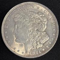 1921 Morgan Silver Dollar Coin